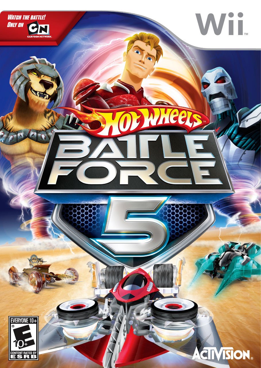 J2Games.com | Hot Wheels: Battle Force 5 (Wii) (Pre-Played - Game Only).