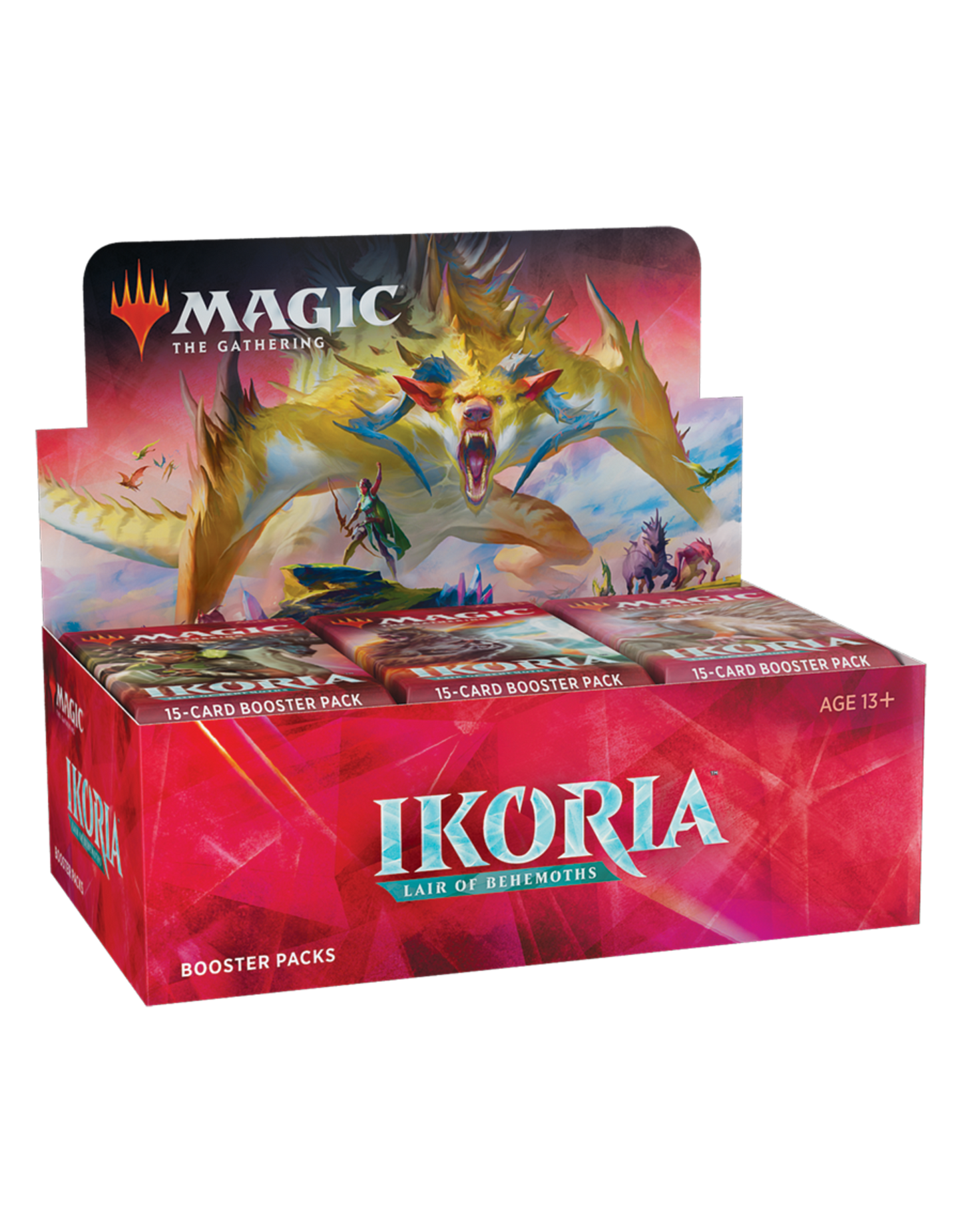 MTG: Ikoria, Guarida de Behemoths Booster Pack (Juguetes)