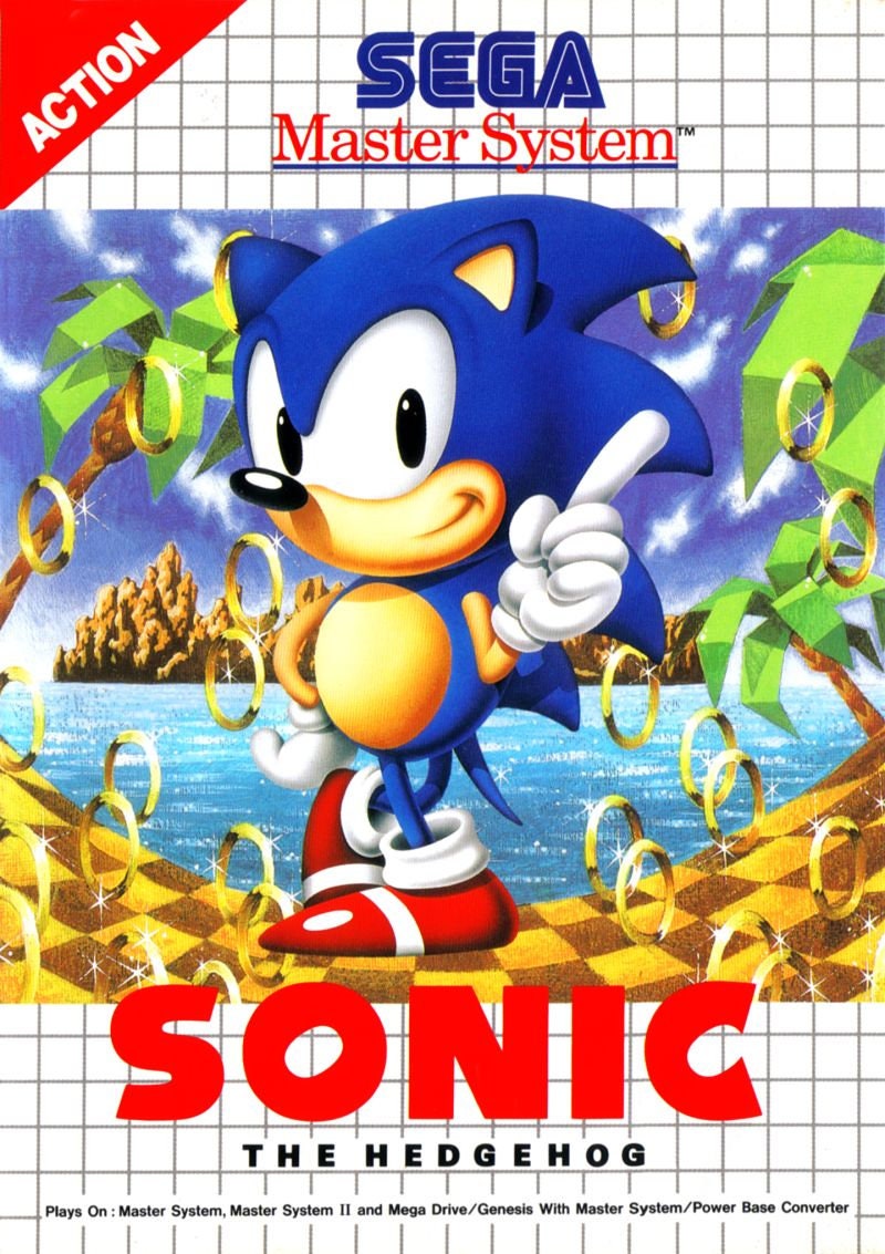 Sonic the Hedgehog (versión estadounidense) (Sega Master System)