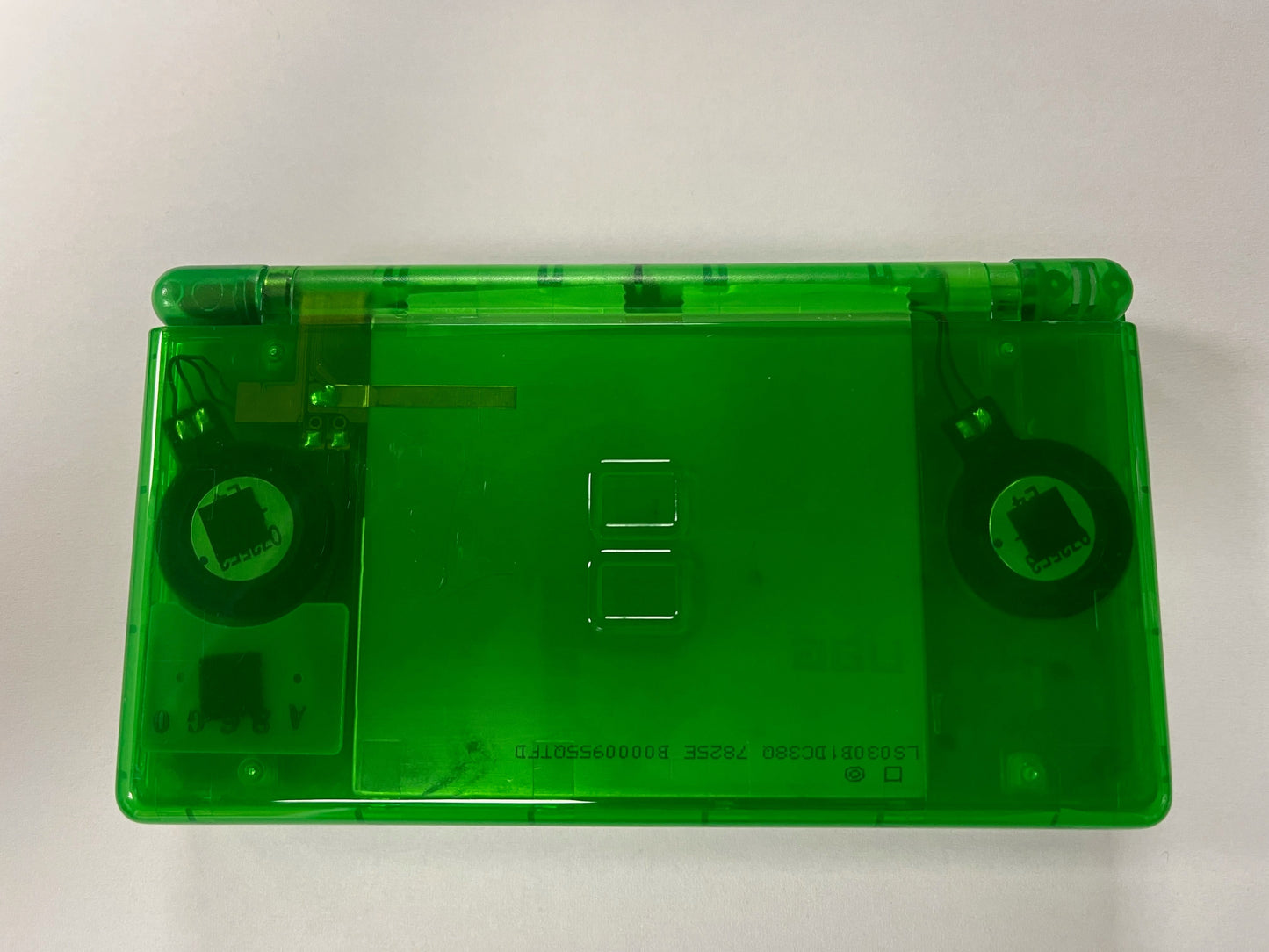 Custom Nintendo DS Lite With Green Translucent Shell (Nintendo DS)