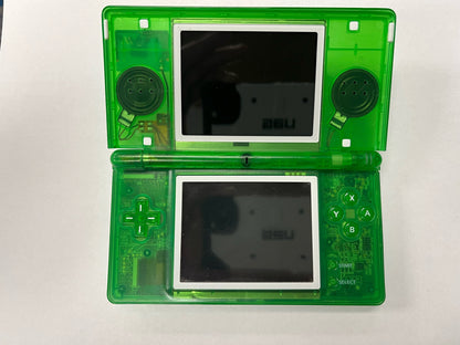 Custom Nintendo DS Lite With Green Translucent Shell (Nintendo DS)