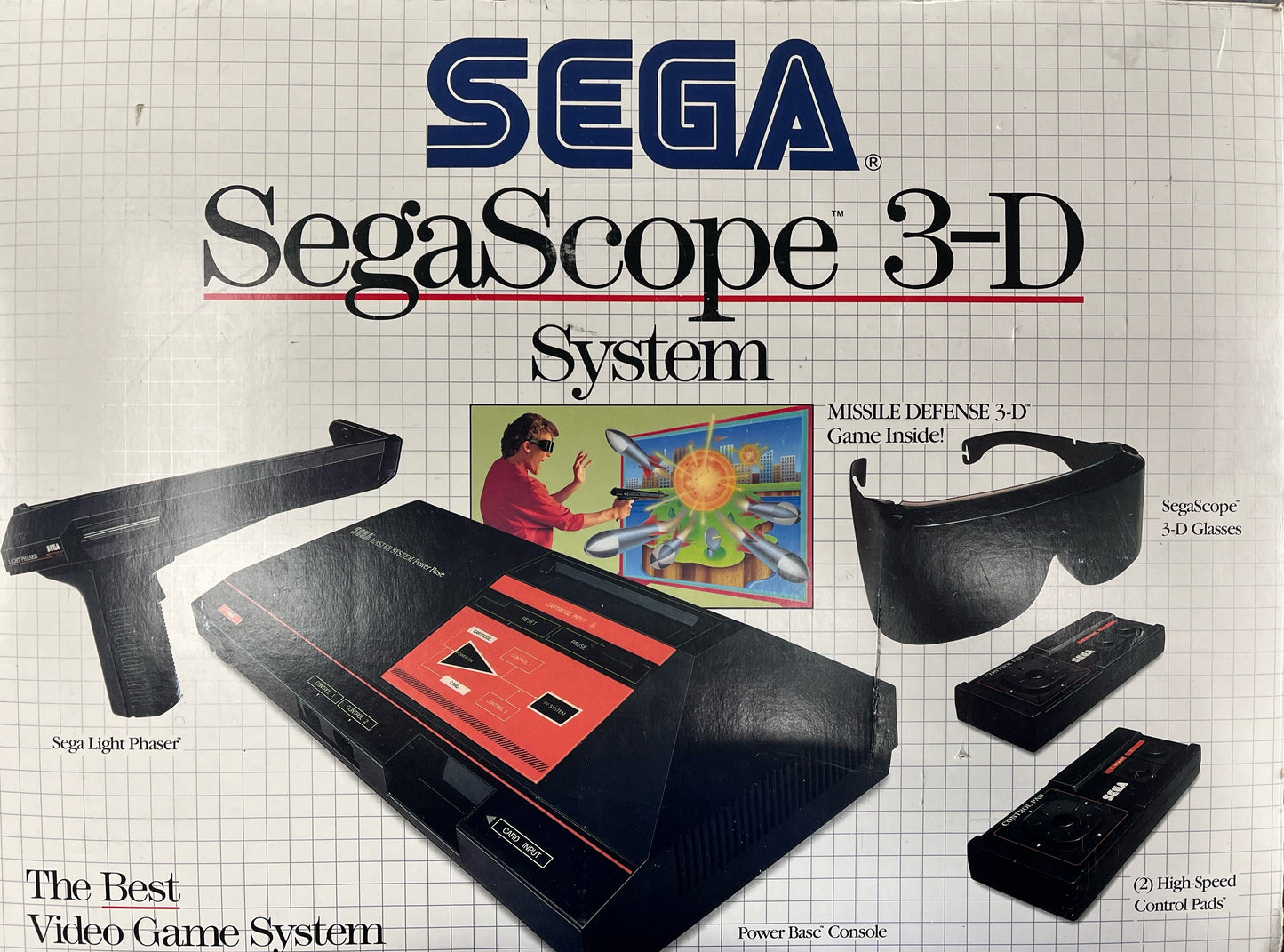 Sega Scope 3-D Bundle + Maze hunter 3-D Bundle (Sega Master System)