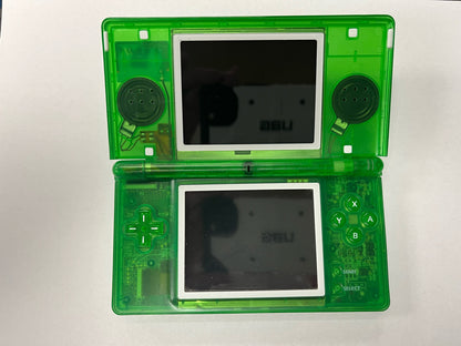 Custom Nintendo DS Lite With Green Translucent Shell (Nintendo DS)