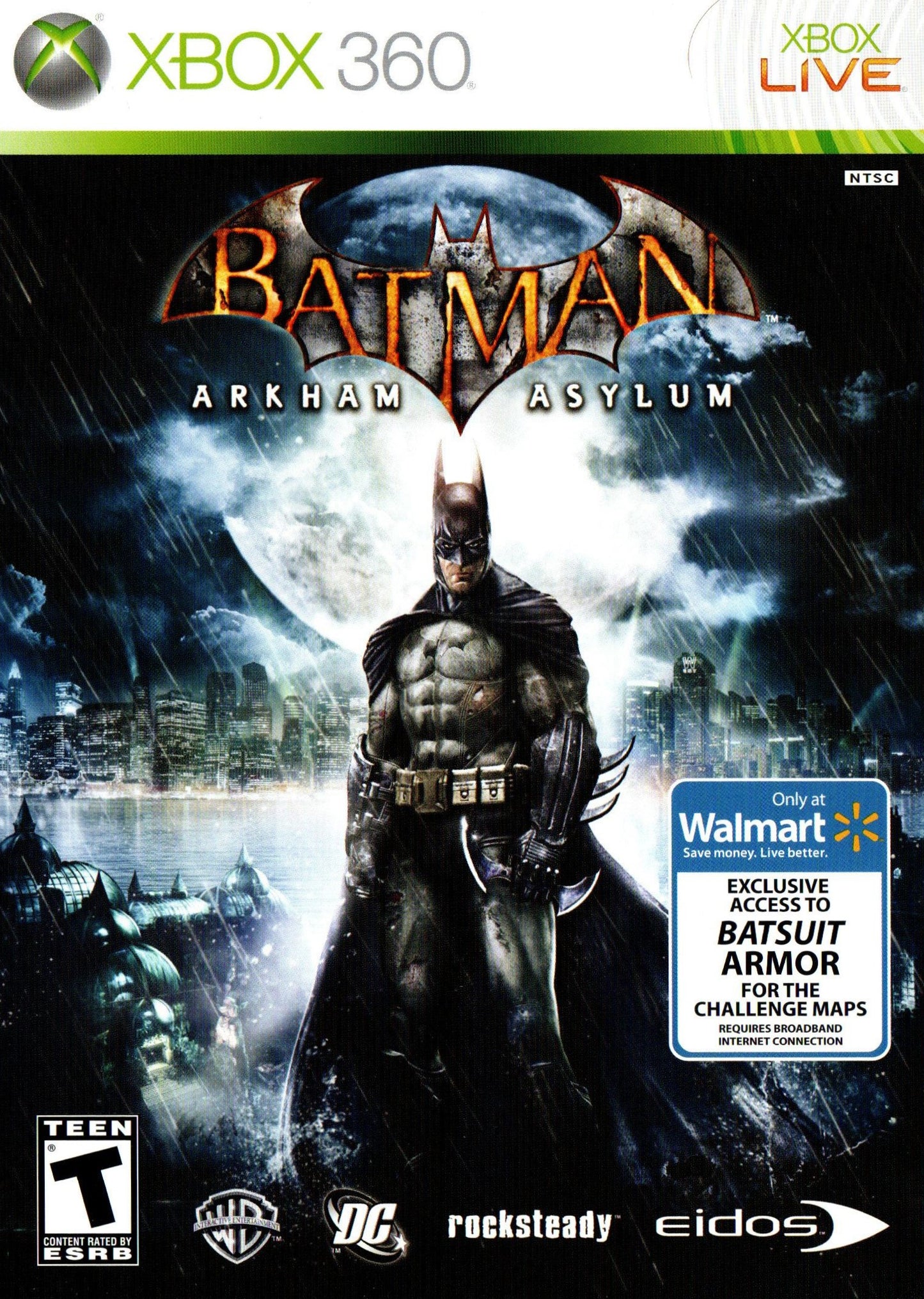 Batman: Arkham Asylum Exclusivo de Walmart (Xbox 360)