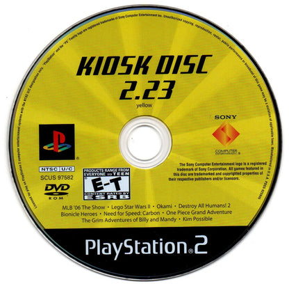 Kiosk Disc 2.23: Yellow (Playstation 2)
