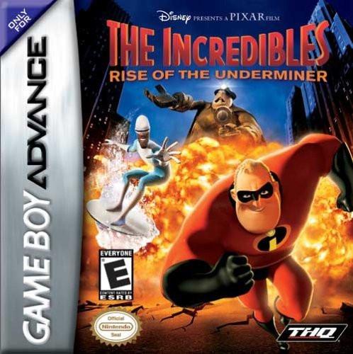 J2Games.com | The Incredibles Rise of the Underminer (Gameboy Advance) (Pre-Played - Game Only).