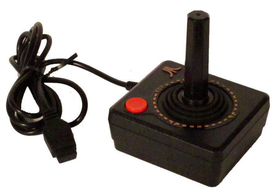 J2Games.com | Atari Joystick with Retracting cable (Pre-Played - Game Only).