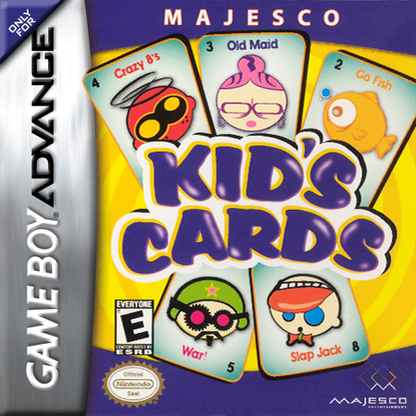 J2Games.com | Kid's Cards (Gameboy Advance) (Pre-Played - Game Only).