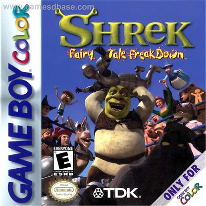 J2Games.com | Shrek Fairy Tales Freakdown (Gameboy Color) (Pre-Played - Game Only).