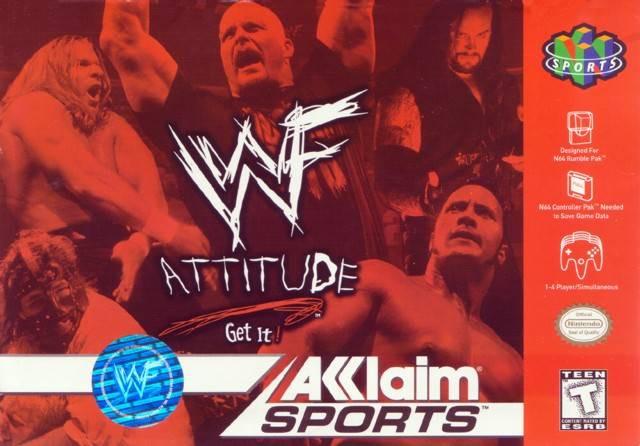 J2Games.com | WWF Attitude (Nintendo 64) (Pre-Played - Game Only).