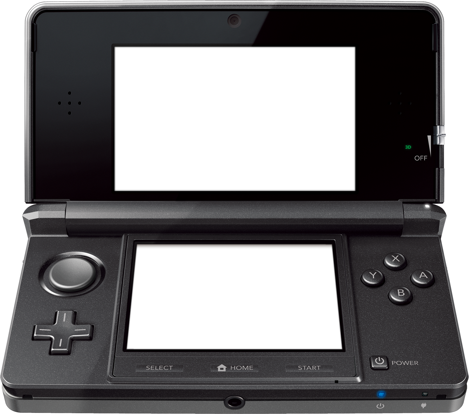 J2Games.com | Nintendo 3DS Cosmo Black (Nintendo 3DS) (Pre-Played - Game System).