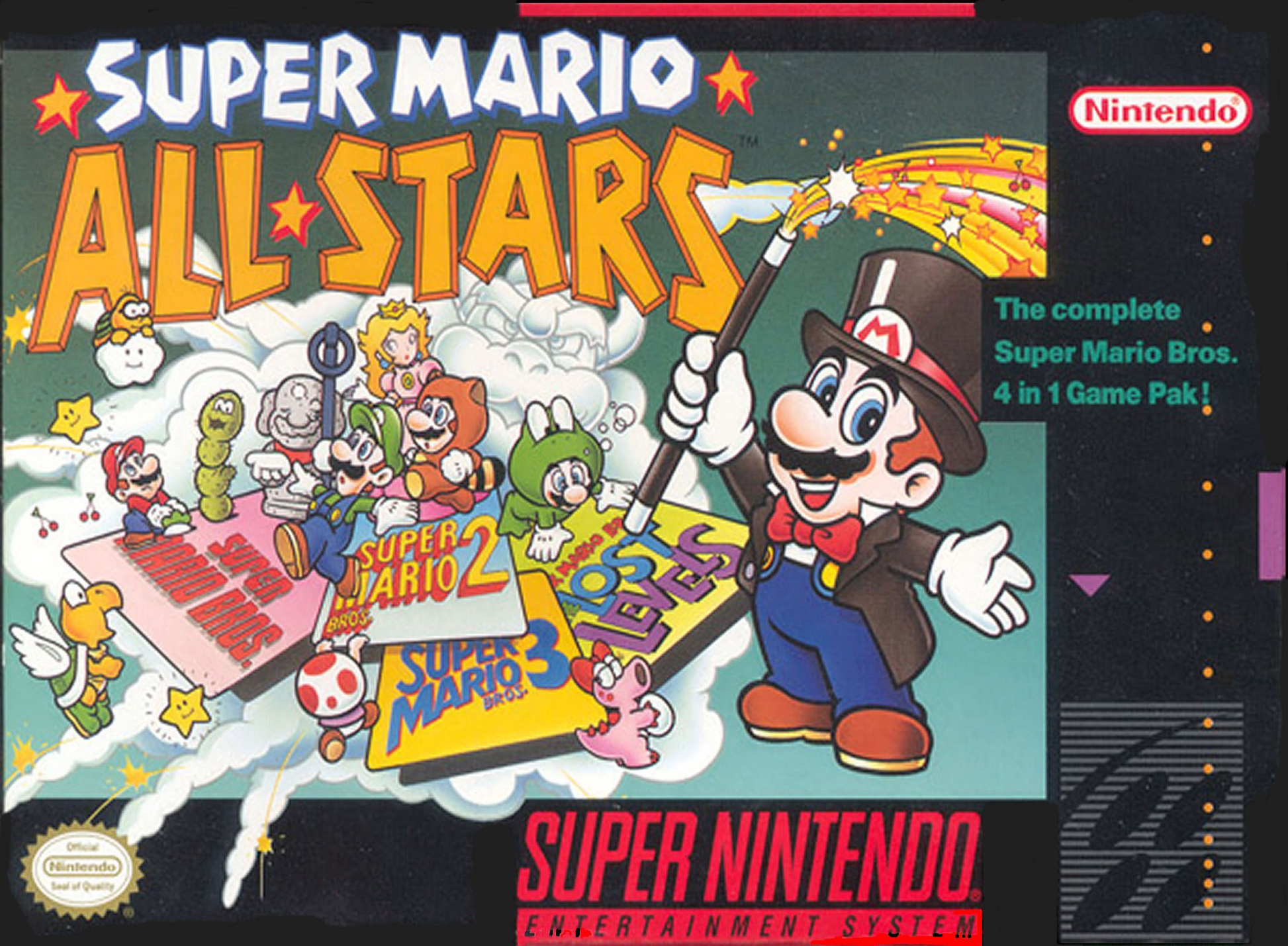 Super Mario All-Stars (Super Nintendo) – J2Games Super Mario All-Stars (Super Nintendo) – J2Games