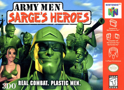 J2Games.com | Army Men Sarge's Heroes (Nintendo 64) (Pre-Played - Game Only).