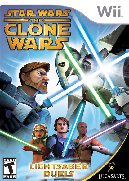 Star Wars: Duelos con sables de luz de La Guerra de los Clones (Wii)