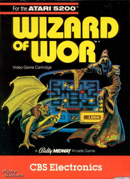 J2Games.com | Wizard of Wor (Atari 5200) (Pre-Played - Game Only).