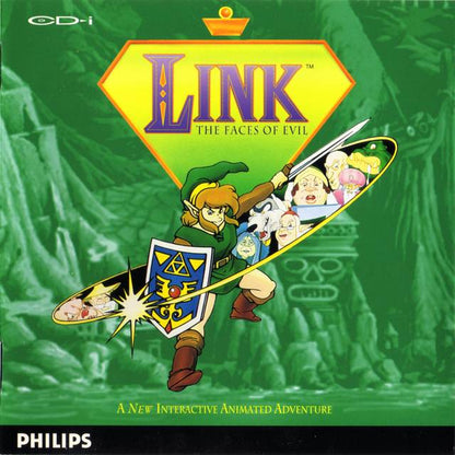 Demonstration Disc Not For Resale Zelda Link: The Faces Of Evil (CD-i)
