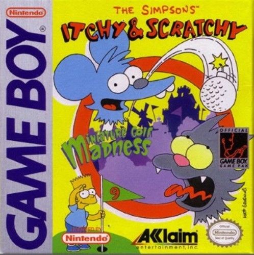 The Simpsons: Itchy & Scratchy in Miniature Golf Madness (Gameboy)