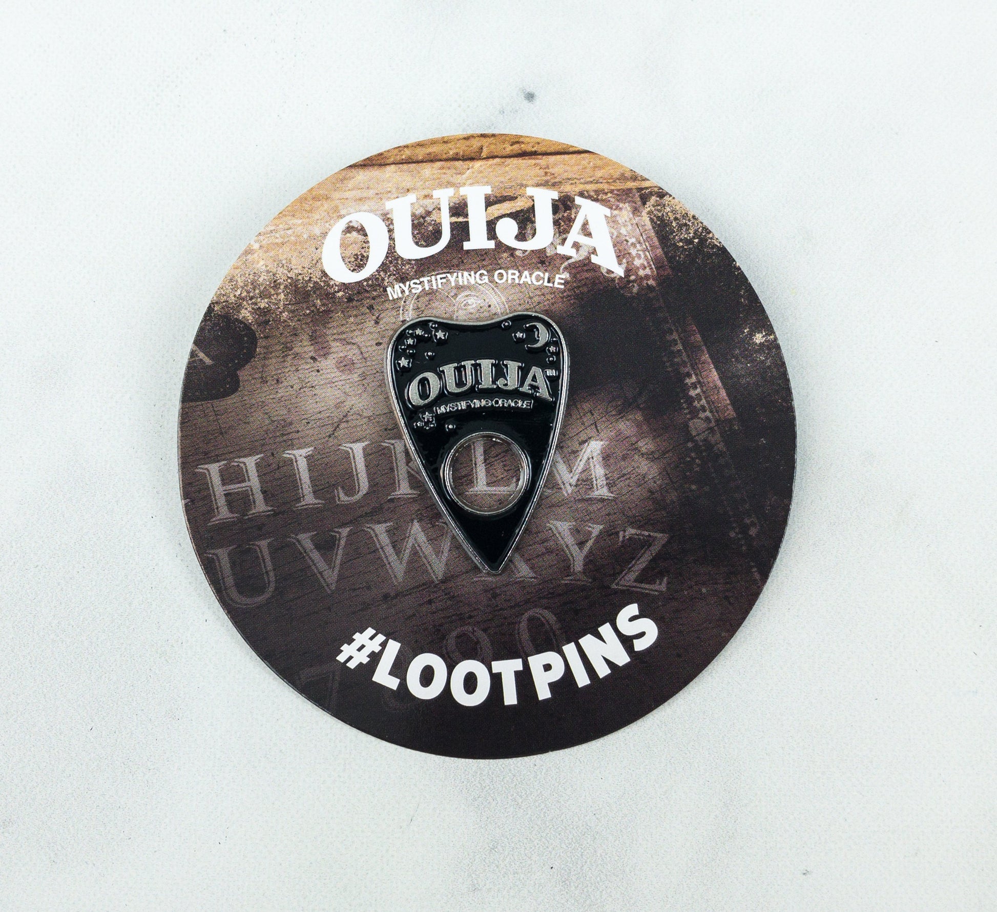 J2Games.com | Ouija Lootcrate Pin (Brand New).