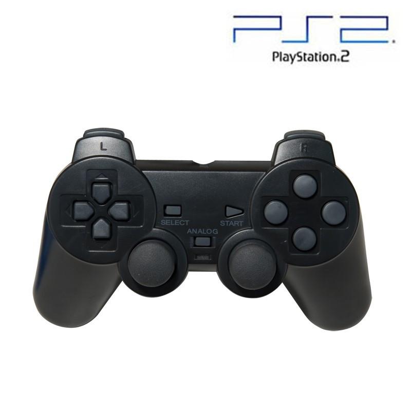 J2Games.com | Sony PS2 Controller Black (Hyperkin) (Brand New).