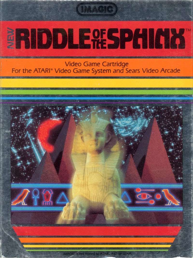 J2Games.com | Riddle of the Sphinx (Atari 2600) (Pre-Played - Game Only).