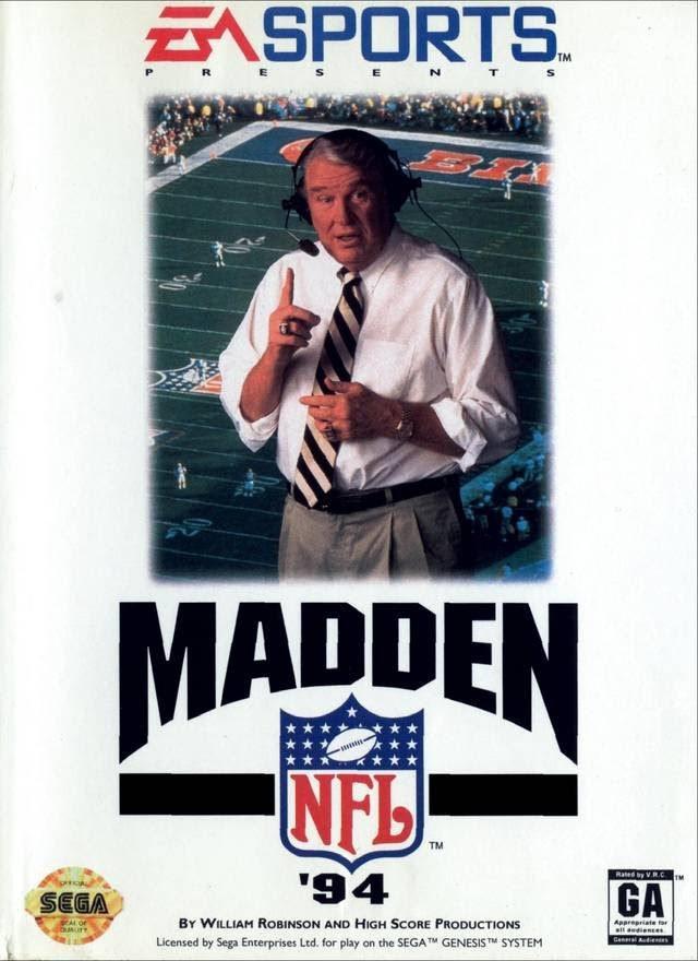 J2Games.com | Madden NFL '94 (Sega Genesis) (Pre-Played - Game Only).