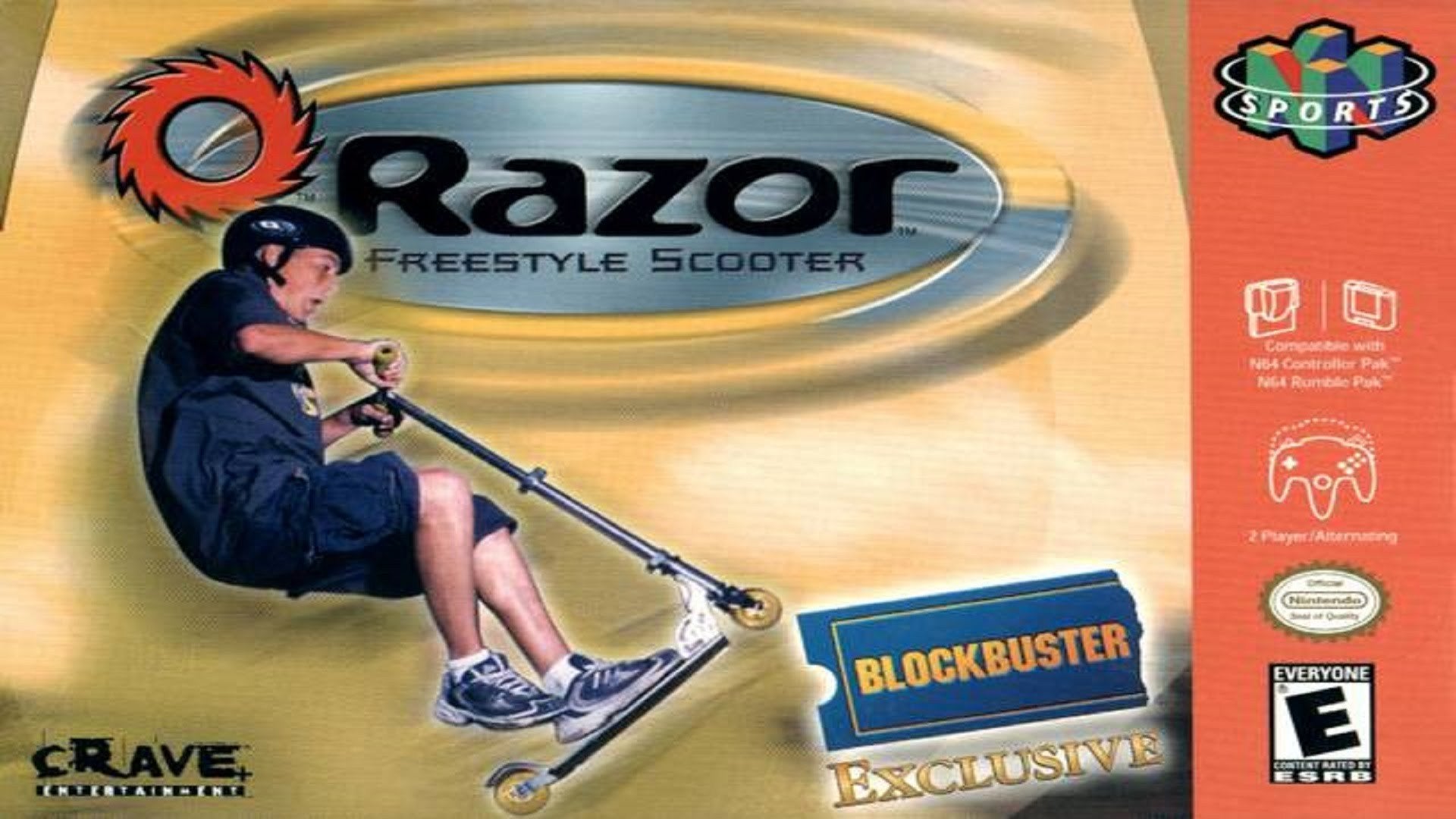 J2Games.com | Razor Freestyle Scooter (Nintendo 64) (Pre-Played).