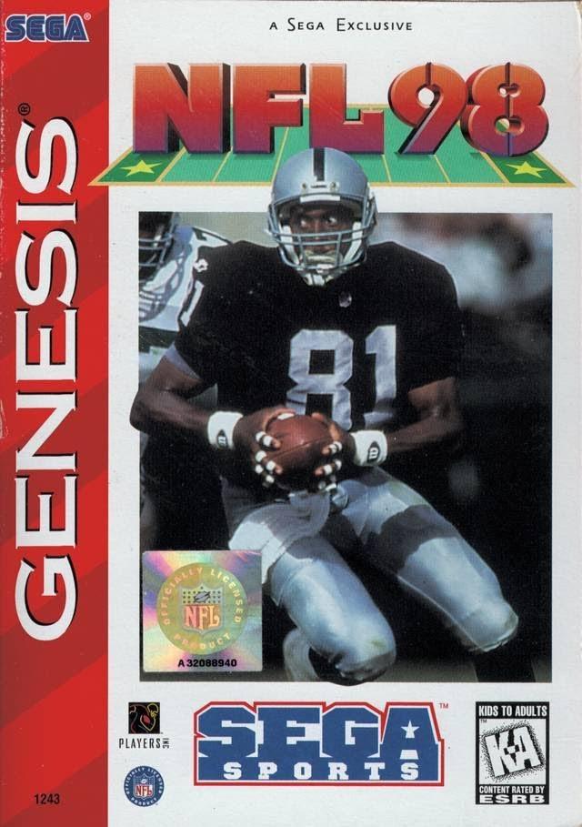 J2Games.com | NFL 98 (Sega Genesis) (Pre-Played - Game Only).