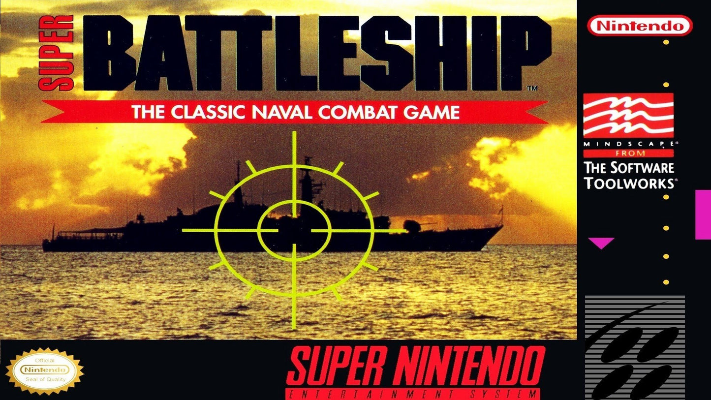 J2Games.com | Super Battleship (Super Nintendo) (Pre-Played - Game Only).