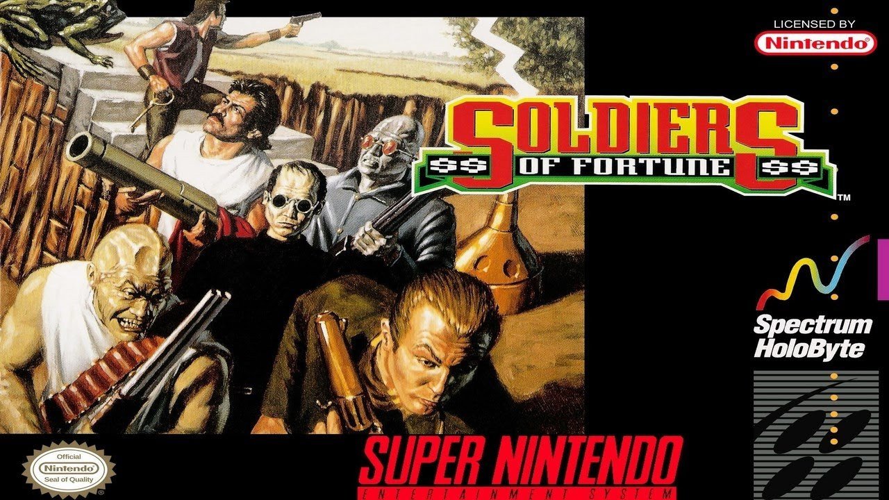 J2Games.com | Soldier of Fortune (Super Nintendo) (Pre-Played - Game Only).