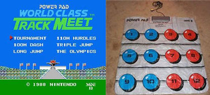 J2Games.com | World Class Track Meet With Power Pad (Nintendo Nes) (Pre-Played - Accessory).