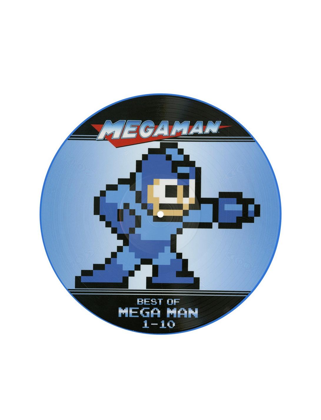 Megaman 1-10 Banda sonora de disco de vinilo (exclusivo de Hot Topic) (Juguetes) 
