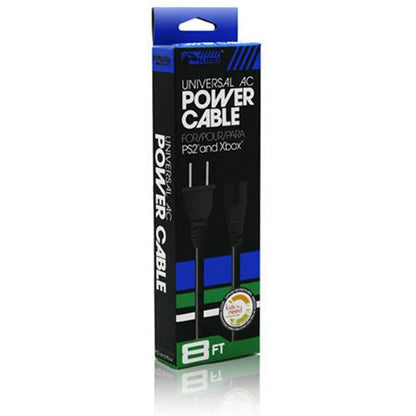 J2Games.com | Universal Power Cord Xbox PS3 PS2 PS1 Dreamcast (KMD) (Brand New).