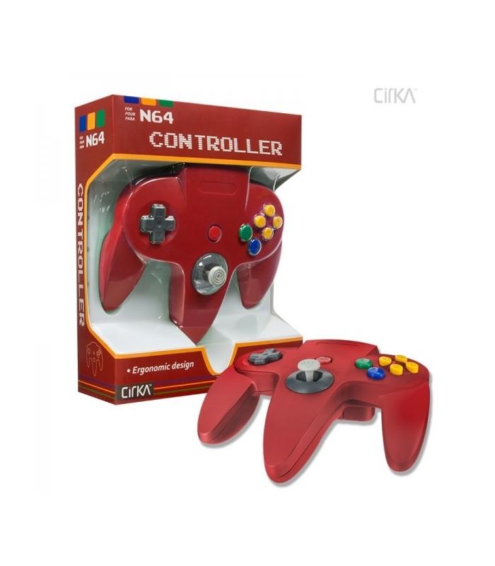 J2Games.com | Nintendo N64 Controller Red (CirKa) (Brand New).