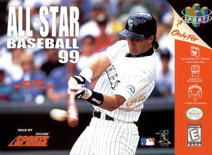 J2Games.com | Allstar Baseball 99 (Nintendo 64) (Pre-Played - Game Only).