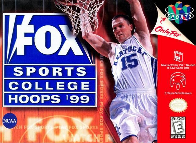J2Games.com | FOX Sports College Hoops '99 (Nintendo 64) (Pre-Played - Game Only).