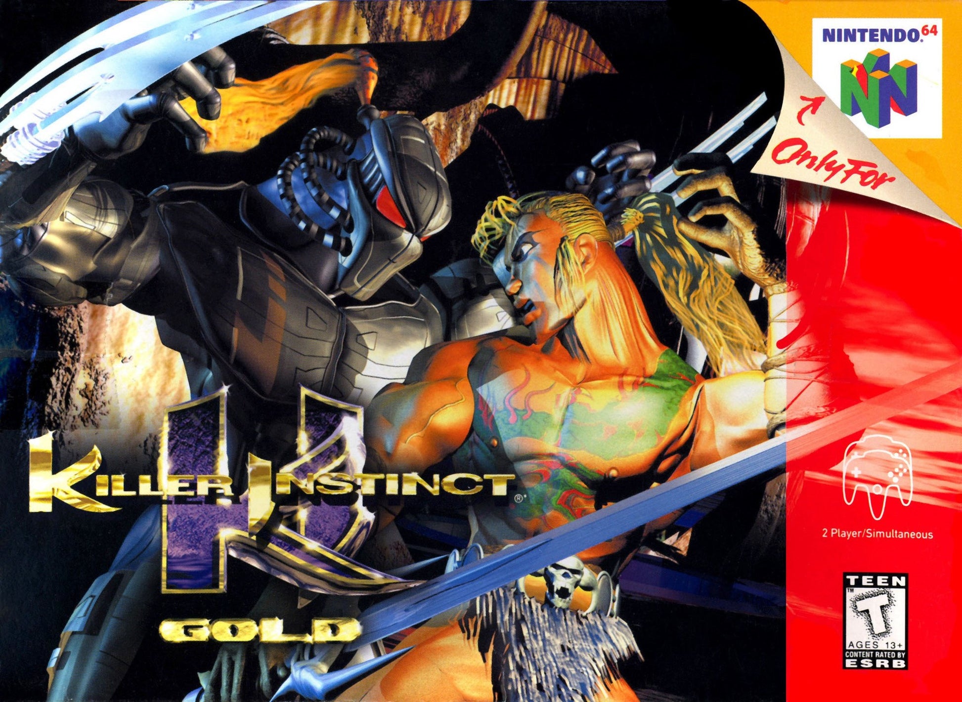 J2Games.com | Killer Instinct Gold (Nintendo 64) (Pre-Played).