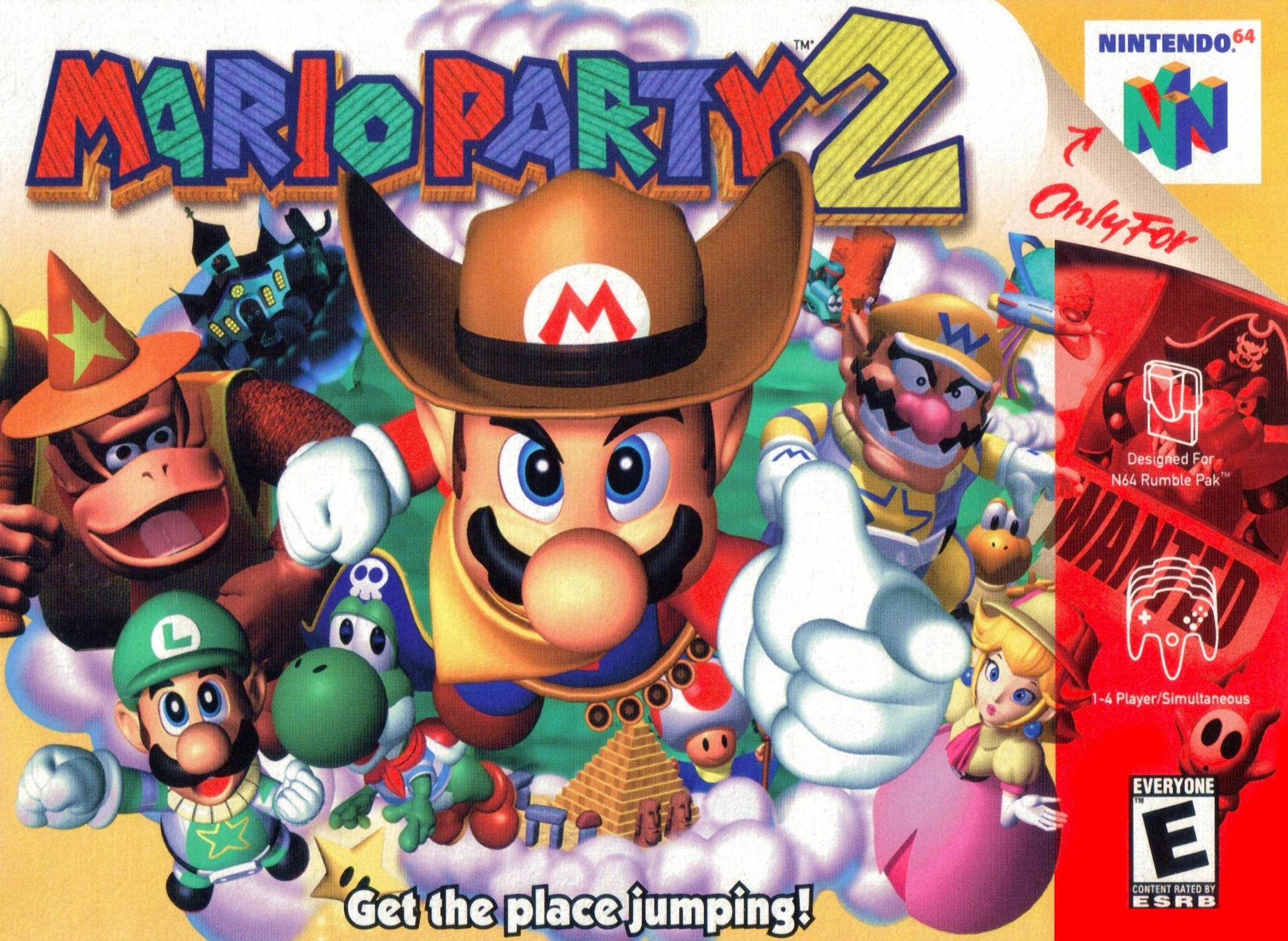 J2Games.com | Mario Party 2 (Nintendo 64) (Pre-Played).