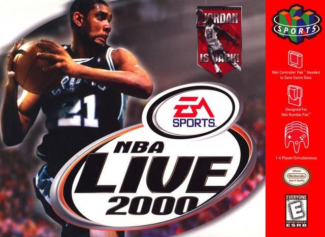 J2Games.com | NBA Live 2000 (Nintendo 64) (Pre-Played).