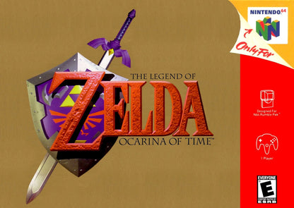 J2Games.com | Zelda Ocarina of Time (Nintendo 64) (Pre-Played - Game Only).
