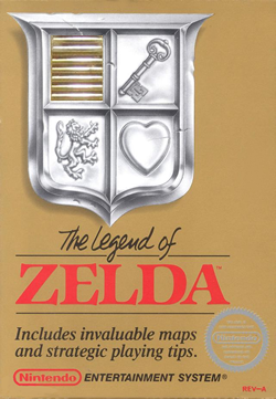 J2Games.com | Legend of Zelda Non Rev-A Silver Label 5 Screw Variant (Nintendo NES) (Pre-Played - Complete - Good Condition).