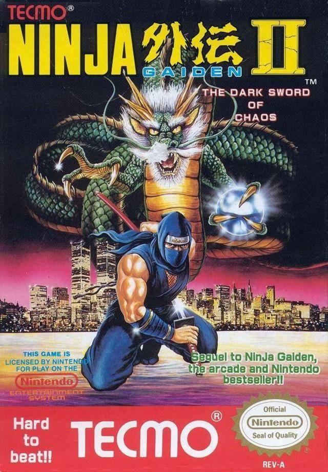 J2Games.com | Ninja Gaiden II The Dark Sword of Chaos (Nintendo NES) (Pre-Played - Game Only).