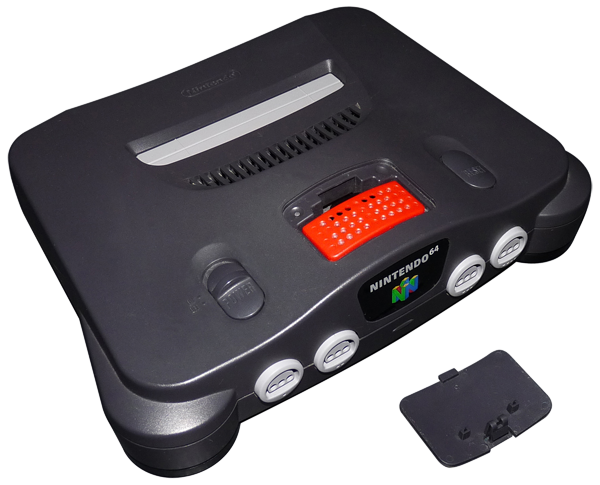 Sistema Nintendo 64 con paquete de expansión de RAM (Nintendo 64)