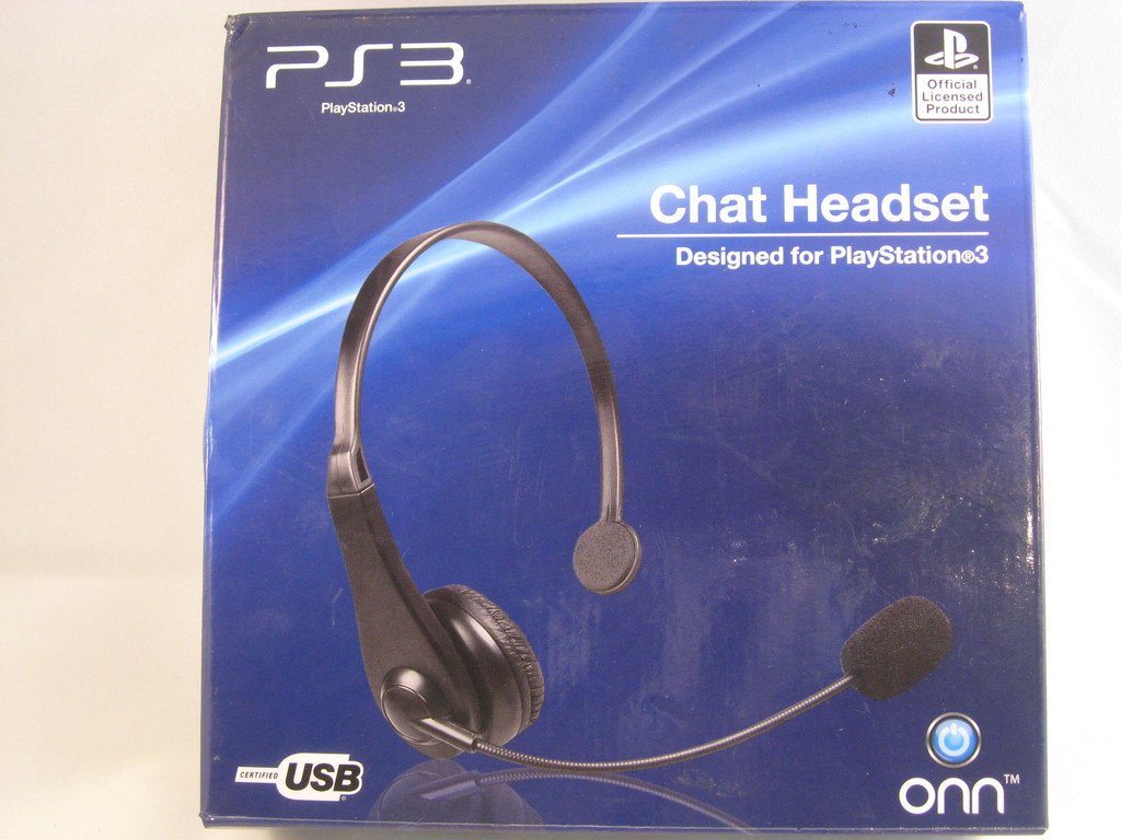 J2Games.com | PS3 Chat Headset (Onn) (Pre-Played - CIB - Very Good).