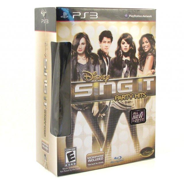 J2Games.com | Disney Sing It: Party Hits (Game & Microphone) (Playstation 3) (Brand New).
