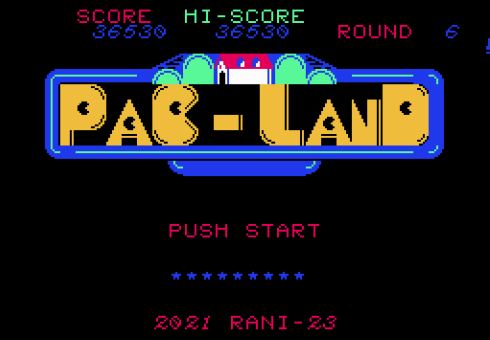 Pac-Land (Homebrew) (Nintendo NES)