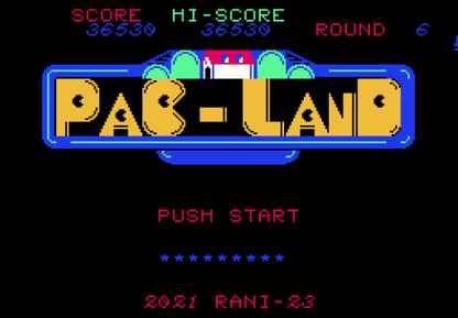Pac-Land (Homebrew) (Nintendo NES)