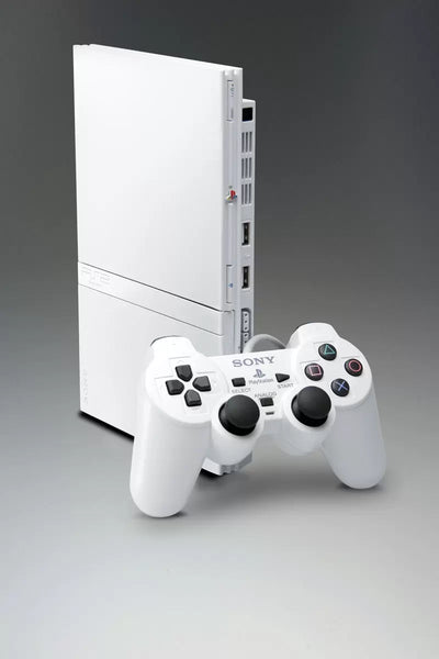 Playstation 2 Slim Ceramic White (Playstation 2) – J2Games Playstation 2 Slim Ceramic White (Playstation 2) – J2Games