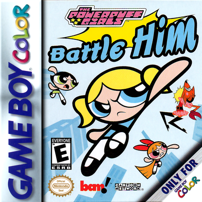 J2Games.com | Powerpuff Girls Battle Him (Gameboy Color) (Pre-Played - Game Only).