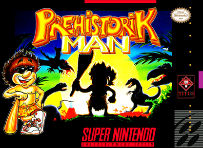 J2Games.com | Prehistorik Man (Super Nintendo) (Pre-Played - Game Only).