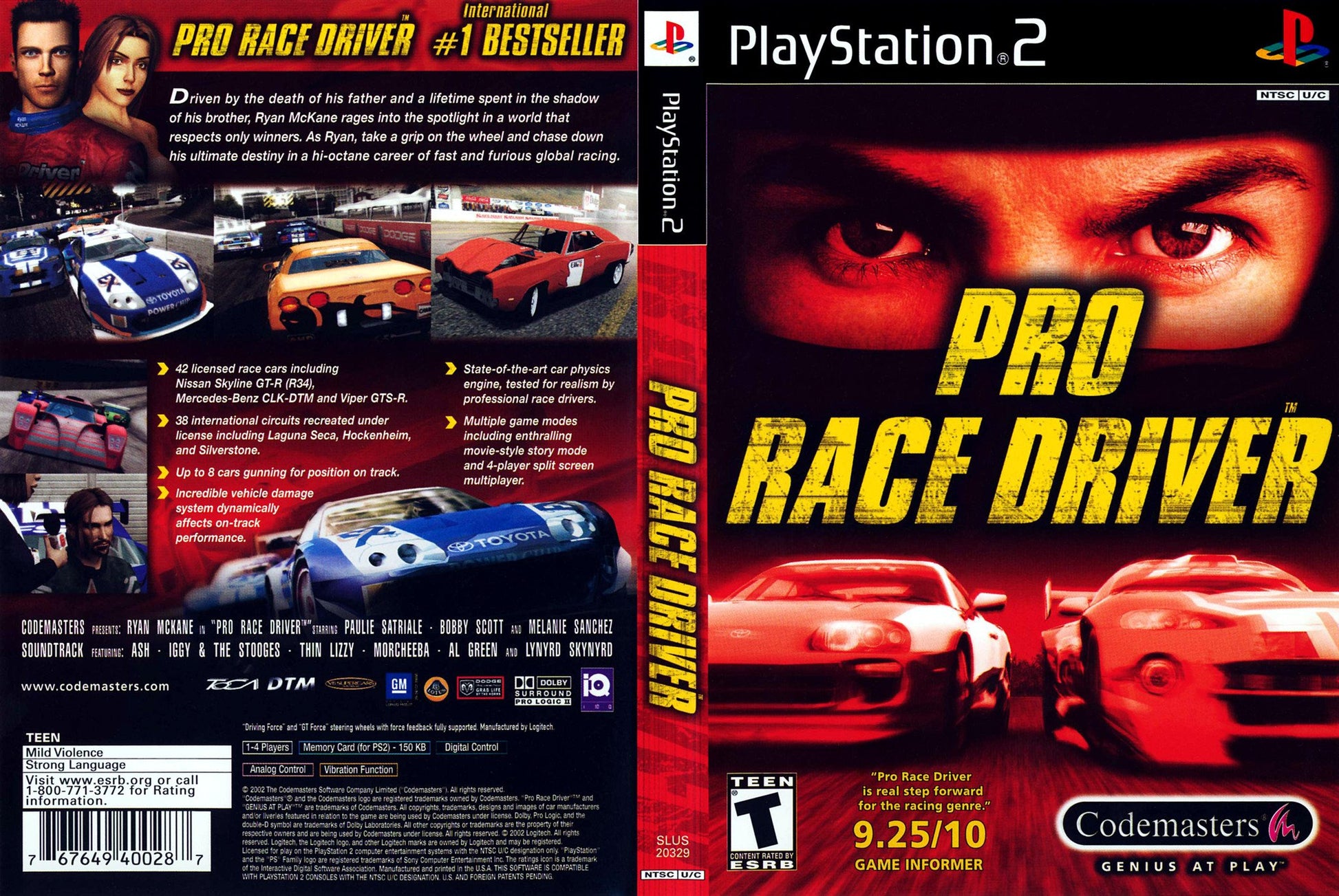 J2Games.com | Pro Race Driver (Playstation 2) (Complete - Good).